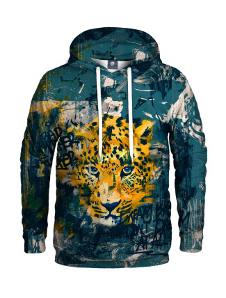 Aloha From Deer Leopard Hoodie H-K AFD139 Marine