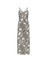 Dámské plážové šaty Beach MyWear Maxi Dress 01 pt - WHITE - černobílé M015 - TRIUMPH