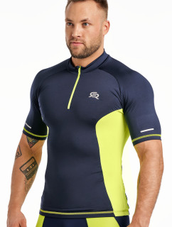 Tričko Rough Radical Race Sx Navy Blue/Lime