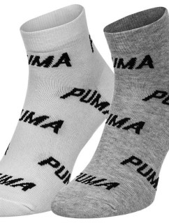 Puma 2Pack Ponožky 907948 Grey/White