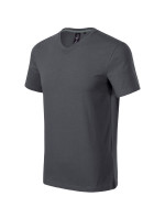 Action V-neck tričko pánské light anthracite