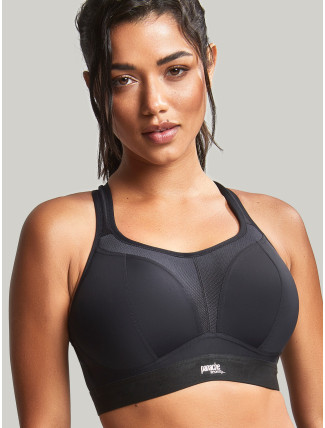 Dámská sportovní podprsenka Non Wired Sports Bra 7341B Černá - Panache