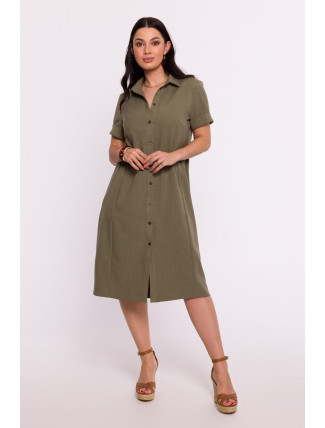 Šaty BeWear B282 Olive