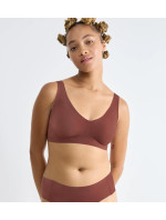 Dámská podprsenka ZERO Feel 2.0 Bralette - UNKNOWN - tm. hnědá 7505 - SLOGGI