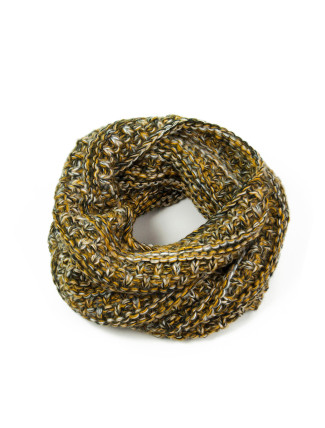 Art Of Polo Snood Sz14807 Mustard