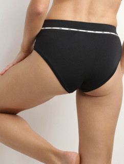 Dámské kalhotky DIM ICONS HIGHWAIST BRIEF - DIM - černá