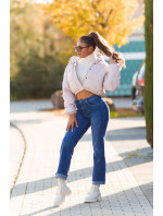 Sexy Highwaist Push up použitý vzhled flarred Jeans