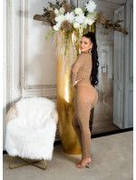 tak sexy!Průhledný KimK. Třpytivý overal LooK