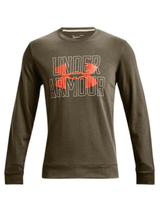 Pánské tričko UA Rival Terry Logo Crew M 1370391 361 - Under Armour