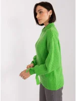 BA SW 0305 jumper.67P světle zelená