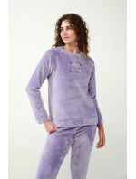 Vamp - Plyšové pyžamo Lavender Sweet Fleece 21306 - Vamp