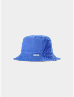 Pánský oboustranný bucket hat 4F - béžový/modrý