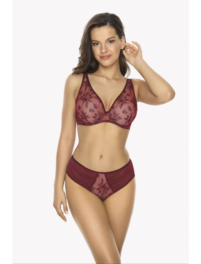 Podprsenka Jenny 1032 Tempting Burgundy - Gaia