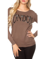 Trendy Koucla pulli LONDON s krajkou