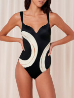 Dámské jednodílné plavky Summer Allure OWP 01 černé - Triumph