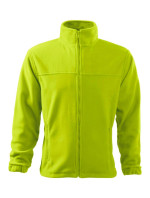 Jacket fleece pánský limetková