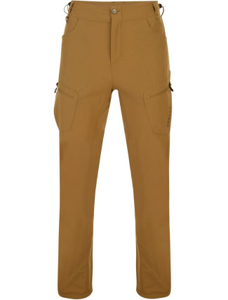 Pánské sportovní kalhoty DMJ334L Tuned in Trouser světlé Khaki - Dare2B