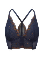 Gossard 7718 kolor:midnight blue/gold