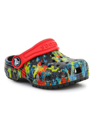 Crocs Classic Tie Dye Graphic Kids Clog T Jr 206994-4SW