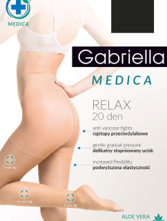 Gabriella Medica Relax 20 DEN Code 110 kolor:nero