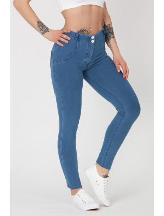 Dámské džíny - Mid Waist Light Blue - BST-JMWLB - Boost Jeans - Gemini