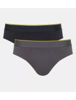 Pánské slipy EVER Airy Brief C2P - BLACK - černé M014 - SLOGGI