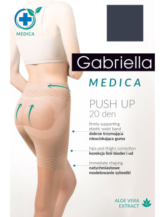 Gabriella Medica Push-up 20 Den Code 127 kolor:grafit