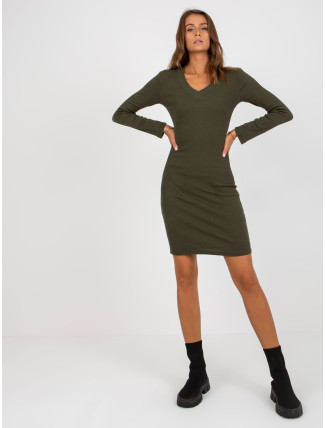 EM SK 673 šaty.78P khaki