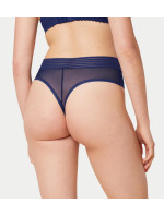 Dámské kalhotky Tempting Sheer Highwaist String - BLUE - tm. modré 6722 - TRIUMPH