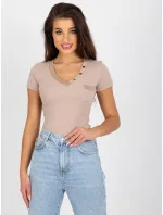 Tričko RV TS 8543.12P tmavě lila