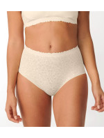 Dámské kalhotky Zero Feel Lace 2.0 High Waist - WHITE - ecru 6308 - SLOGGI