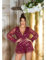 Sexy KouCla Party Playsuit s flitry