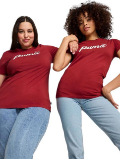 Puma ESS+Script dámské tričko červená 679315 13