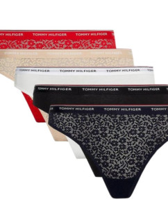 Tommy Hilfiger Underwear 5-Pack Thong W UW0UW04995 Dámské spodní prádlo