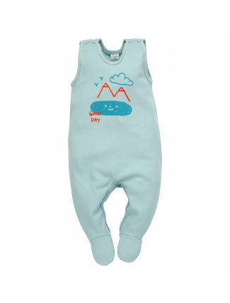 Pinokio Orange Flip Sleepsuit Zelená