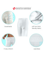 Cyklistické šortky Sesto Senso Thermo CL41 White