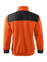 Jacket Hi-Q fleece unisex oranžová