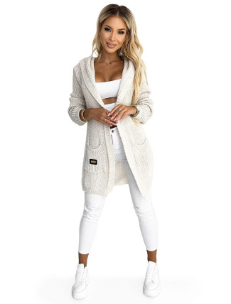 Dámský svetřík 488-1 Cardigan - Numoco basic