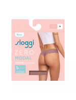 Dámské kalhotky ZERO Modal 2.0 Hipstring - CACAO - hnědé 1141 - SLOGGI