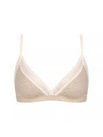 Dámská podprsenka GO Ribbed R Bralette - GRAY - sv. béžová M013 - SLOGGI