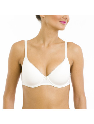 Dámská měkká vyztužená podprsenka PERFECT SOFT BRA - BELLINDA - smetanová