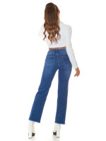 Sexy použitý vzhled Highwaist Jeans