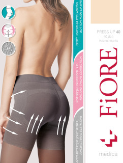 Fiore Press Up 40 den M5202 kolor:light natural