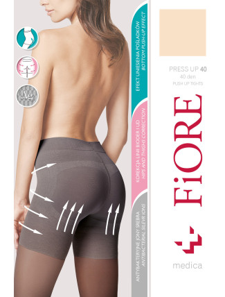 Fiore Press Up 40 den M5202 kolor:light natural