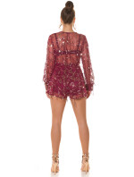 Sexy KouCla Party Playsuit s flitry