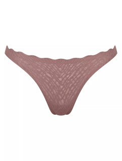 Dámská tanga ZERO Feel Bliss String - BROWN - sv. hnědé 1141 - SLOGGI