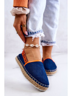 Dámské espadrilky Slip-on Big Star - tmavě modré