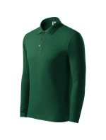 Pique Polo LS polokošile pánská dark green