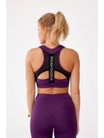 Sportovní podprsenka Rough Radical Sports Bra Brush Pro Plum