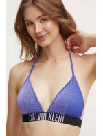 Dámská plavková podprsenka KW0KW02610 C86 modrá - Calvin Klein